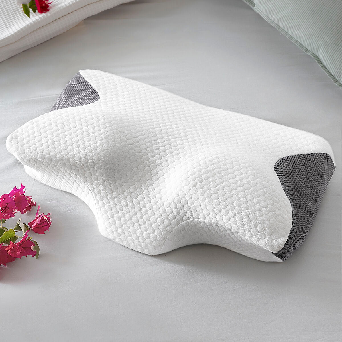 "MAGIC 1" – Almohada Cervical Viscoelástica con Contornos Ergonómicos