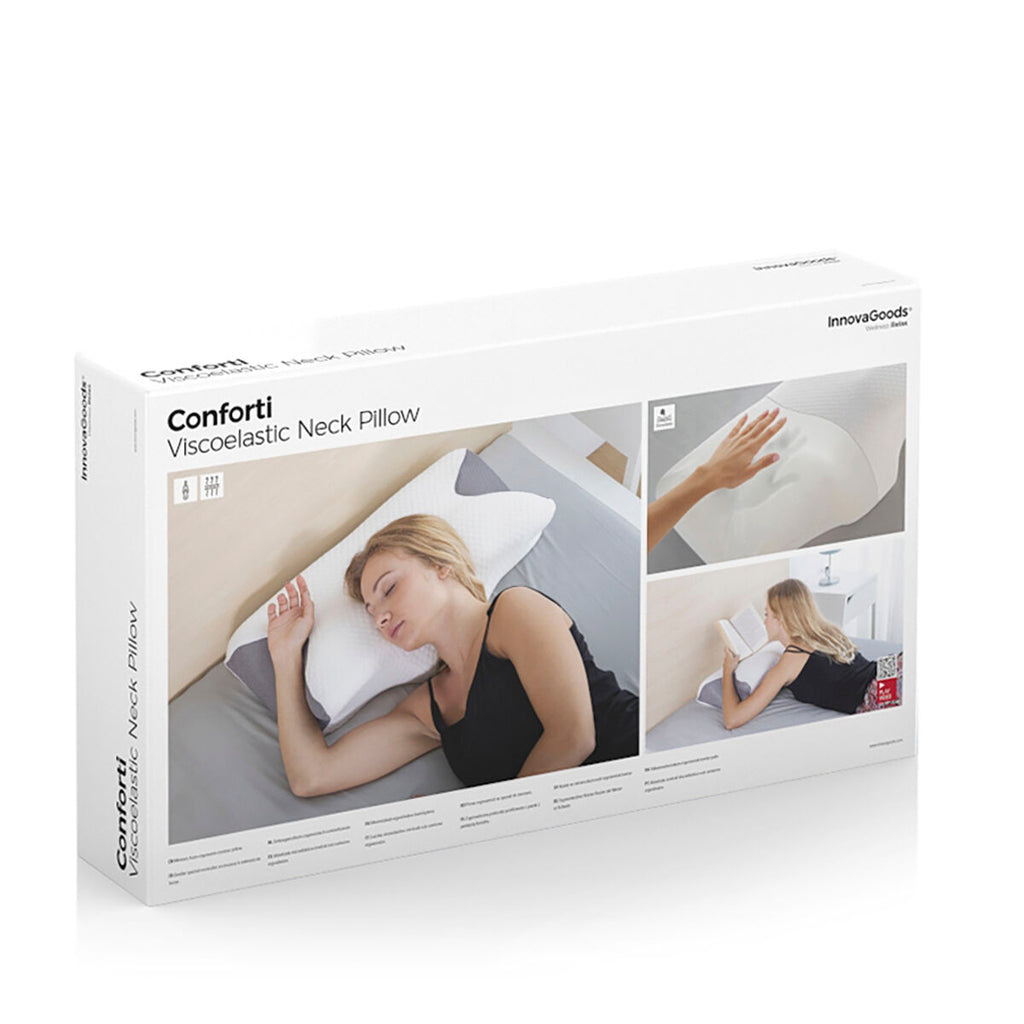 "MAGIC 1" – Almohada Cervical Viscoelástica con Contornos Ergonómicos